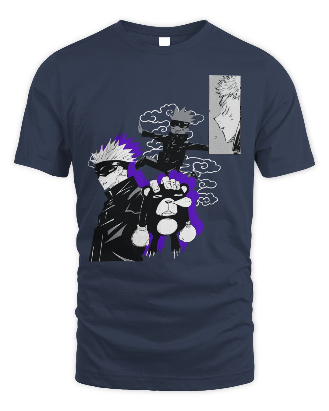 Nyusekai Clothing Satoru Gojo Bear - Jujutsu Kaisen Shirt | Confetti living